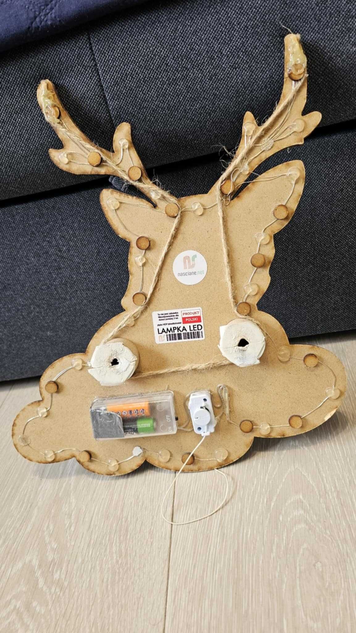Lampka nocna - Jelonek, LED na baterie