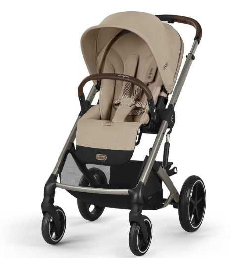 Cybex Balios S LUX Almond Beige | 4w1 | Cloud G + baza G | adaptery