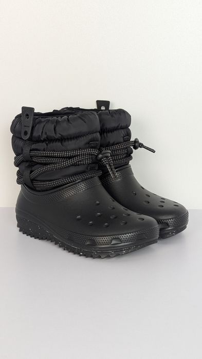 Дитячі ботинки Crocs Puff Luxe Boot