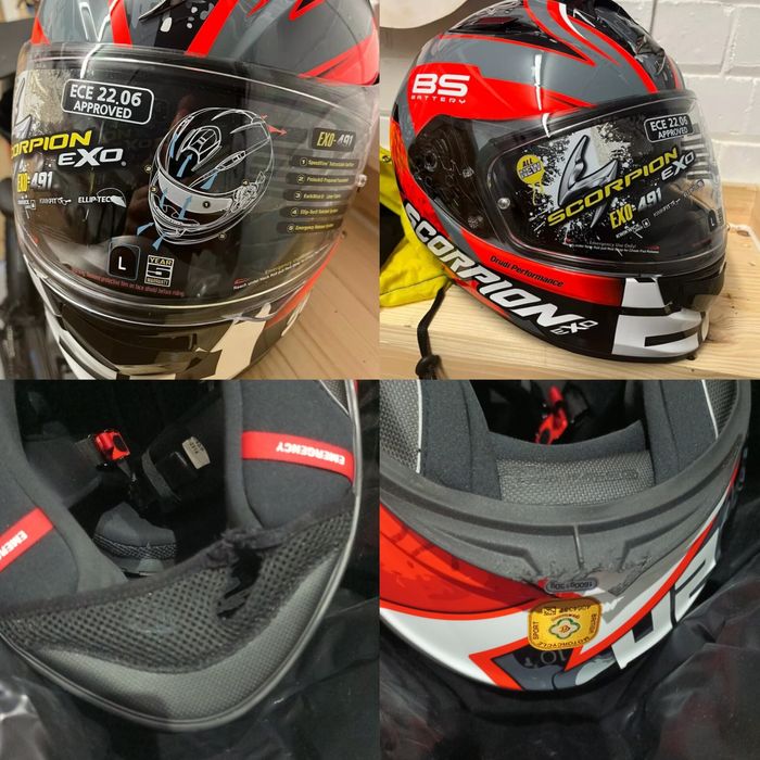 Мотошломи Scorpion exo Adx-1, ADX-2 ,Tech,920,491,490