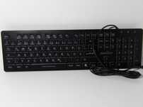 Perixx Periboard-317, czarny, LEDs biały, USB, UK R5