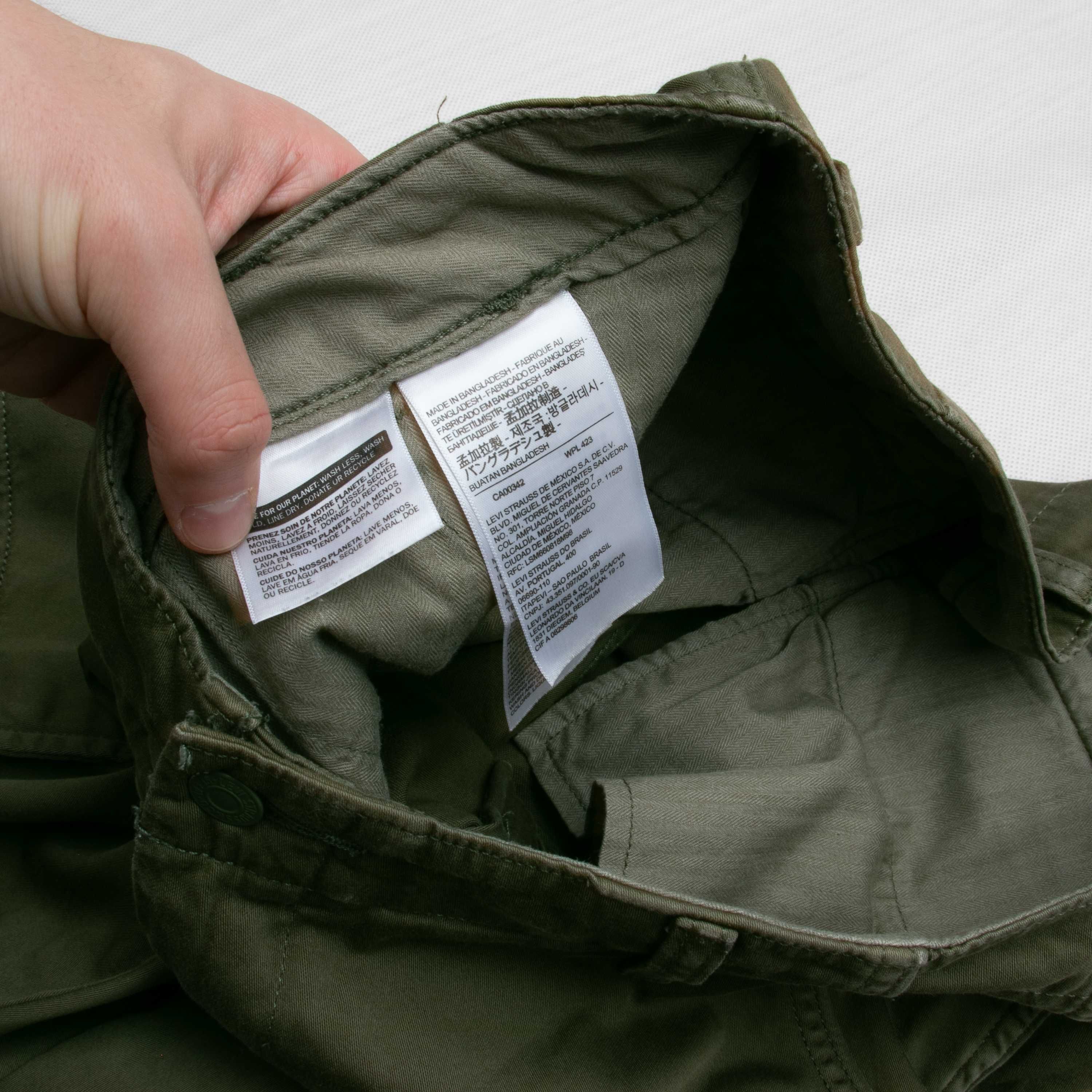 Levis XX cargo spodnie cargo slim 33/32us khaki