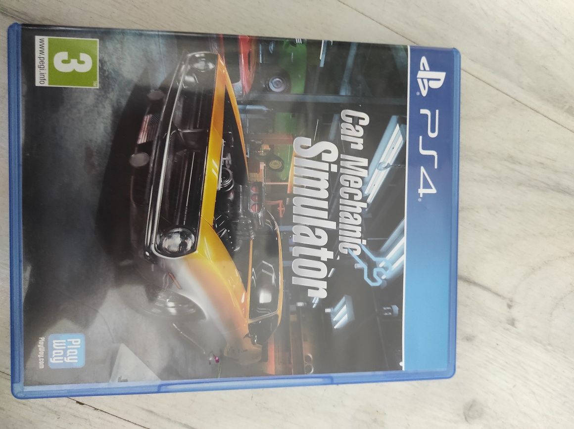 Gra na PS4 car mechanic Simulator