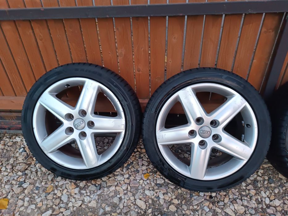 Koła felgi aluminiowe 5x112 Audi VW Skoda 225/45 R17 zimowe