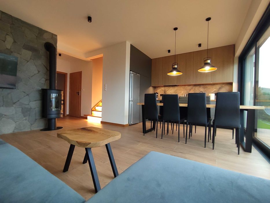 Domki w górach dla 9 osób - Balia z jacuzzi, sauna, Lipowa (Ostre),