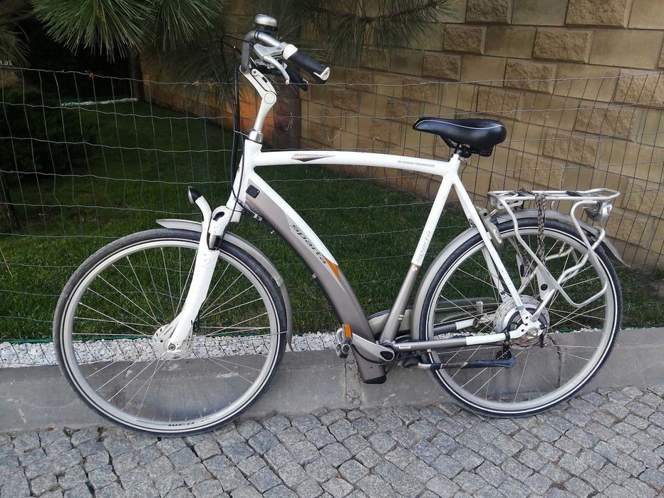 Електровелосипед з асистентом педалюванню, алюмінієва рама L