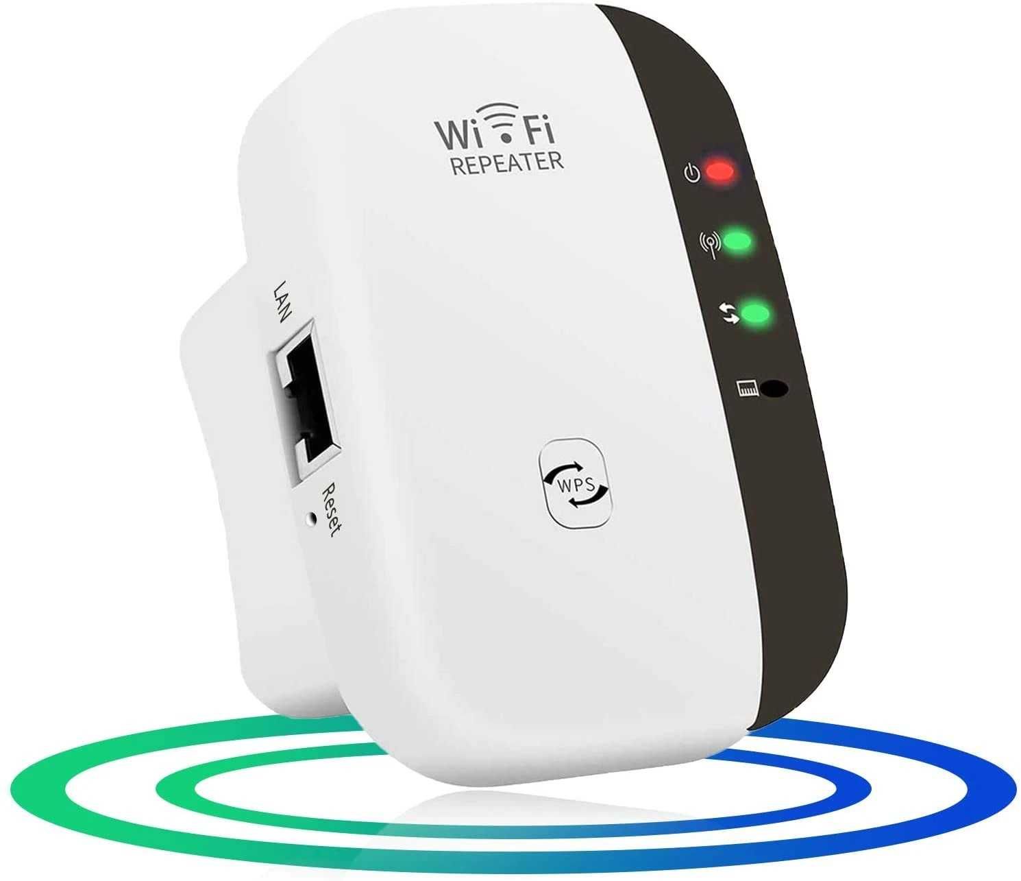 WZMACNIACZ SYGNAŁU Wi-Fi mocny Repeater 300Mb/s