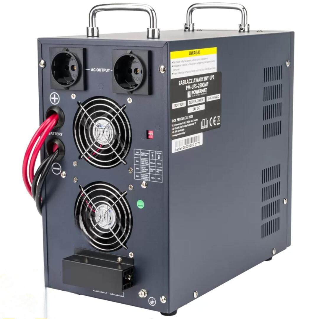 Джерело безперебійного живлення Powermat PM-UPS-2500MP
Джерело безпере