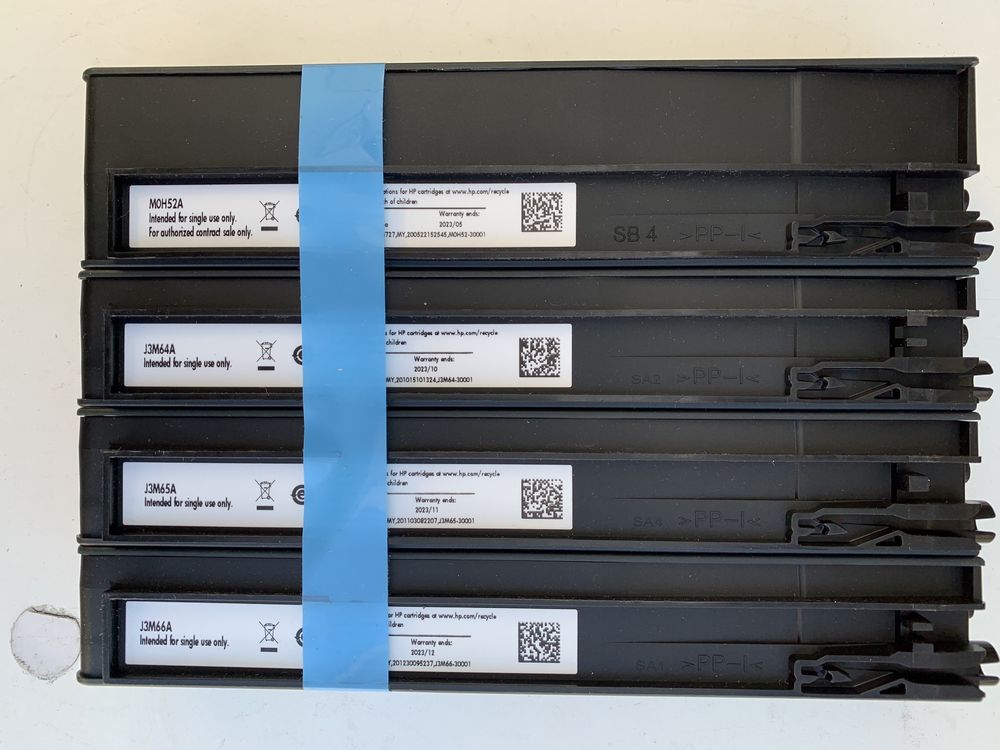 Картриджі оригінальні HP G3M64A, G3M65A, G3M66A, MOH52A
