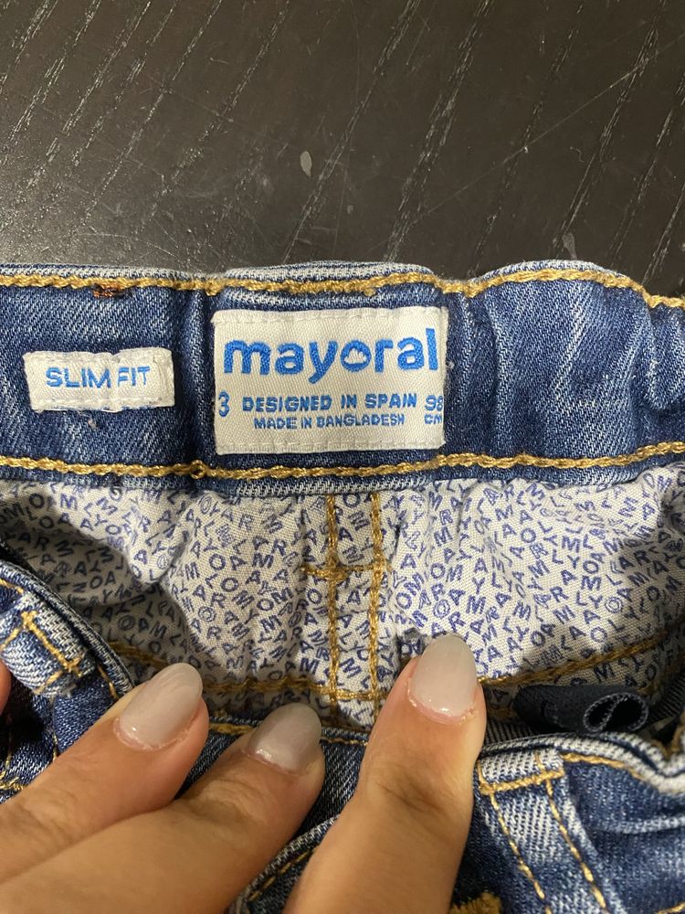 Calças mayoral tam 3