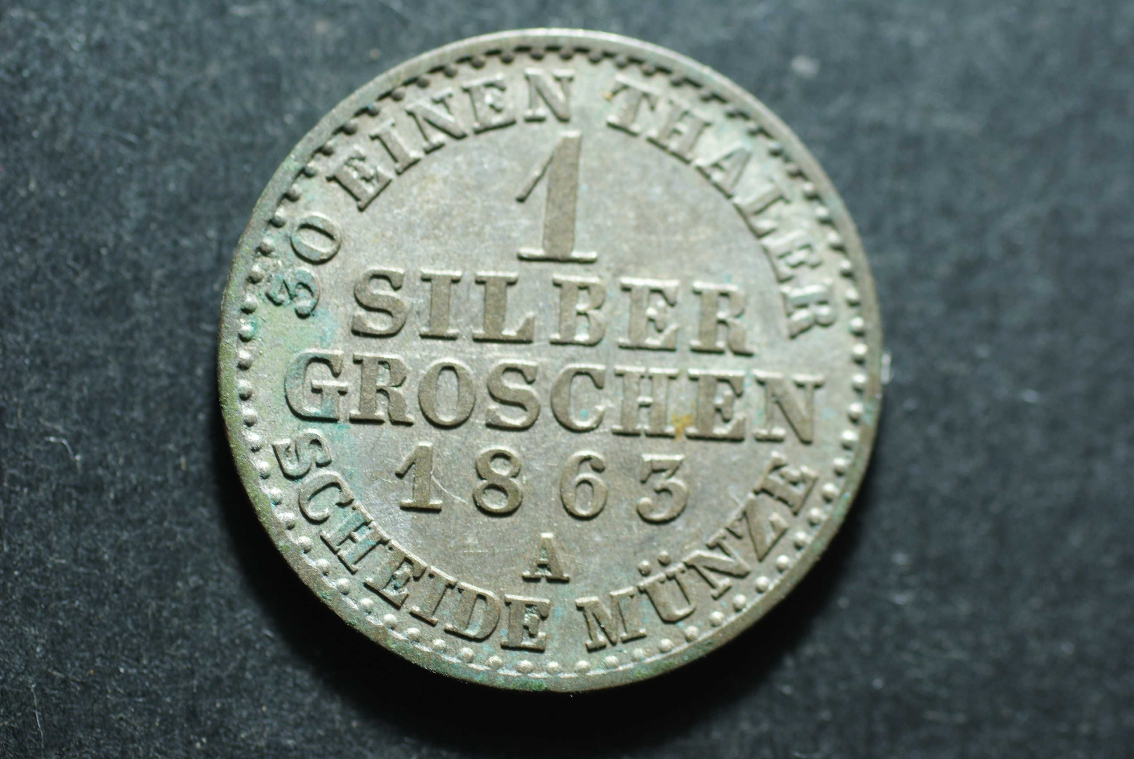 1 Silbergroschen 1863 A