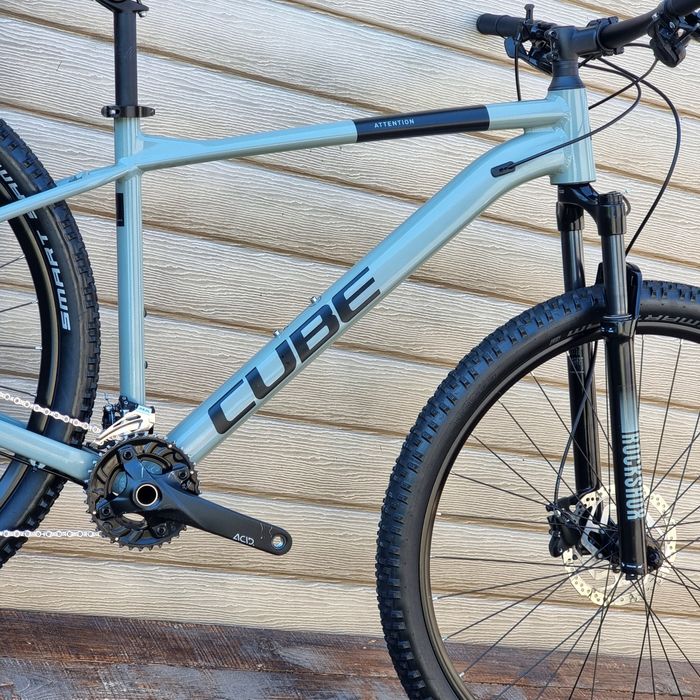 29 CUBE ATTENTION RockShox AIR. Shimano DEORE 2x10. Disc. Рама L XL