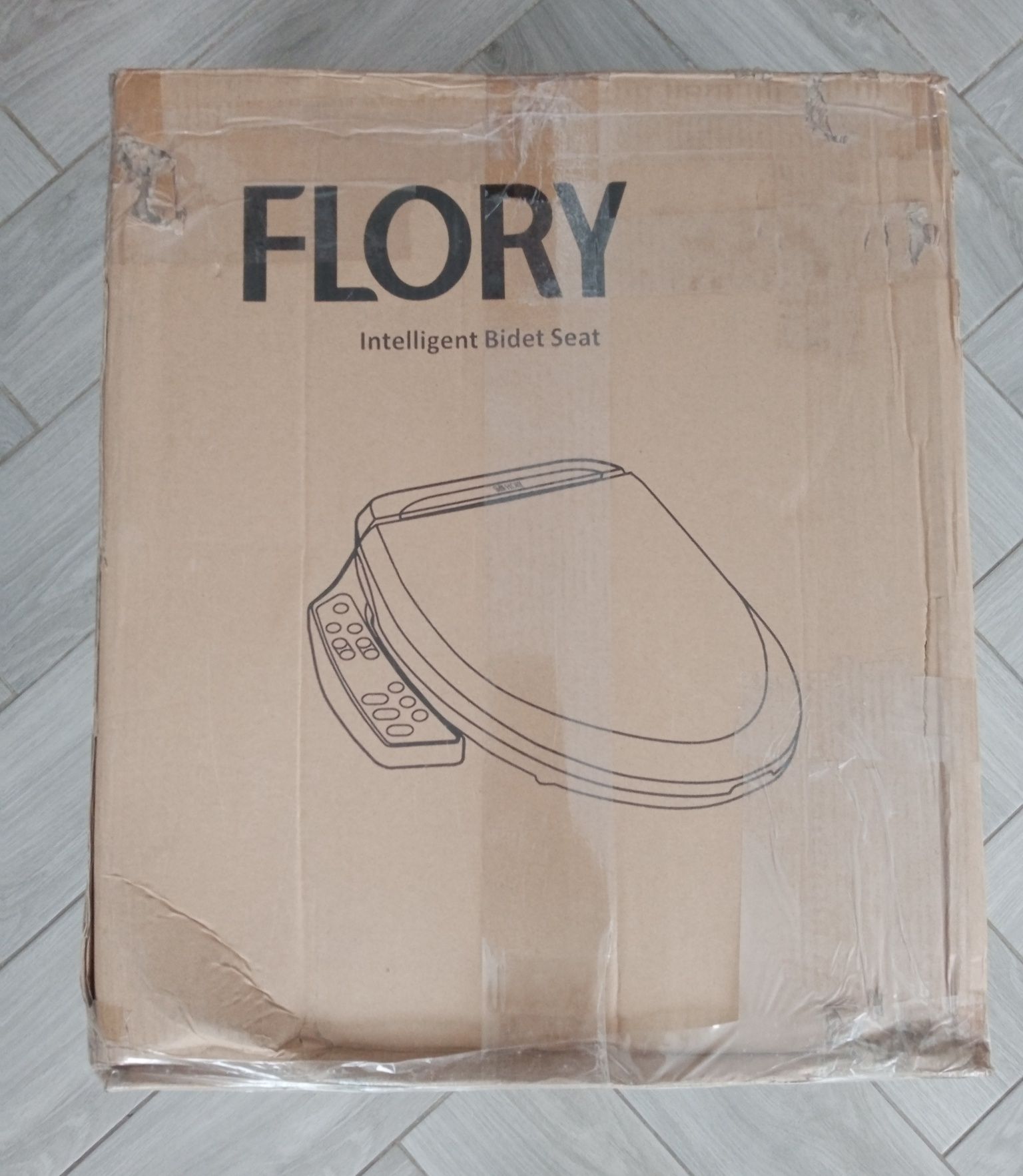 Elektroniczna inteligentna toaleta bidetowa Flory