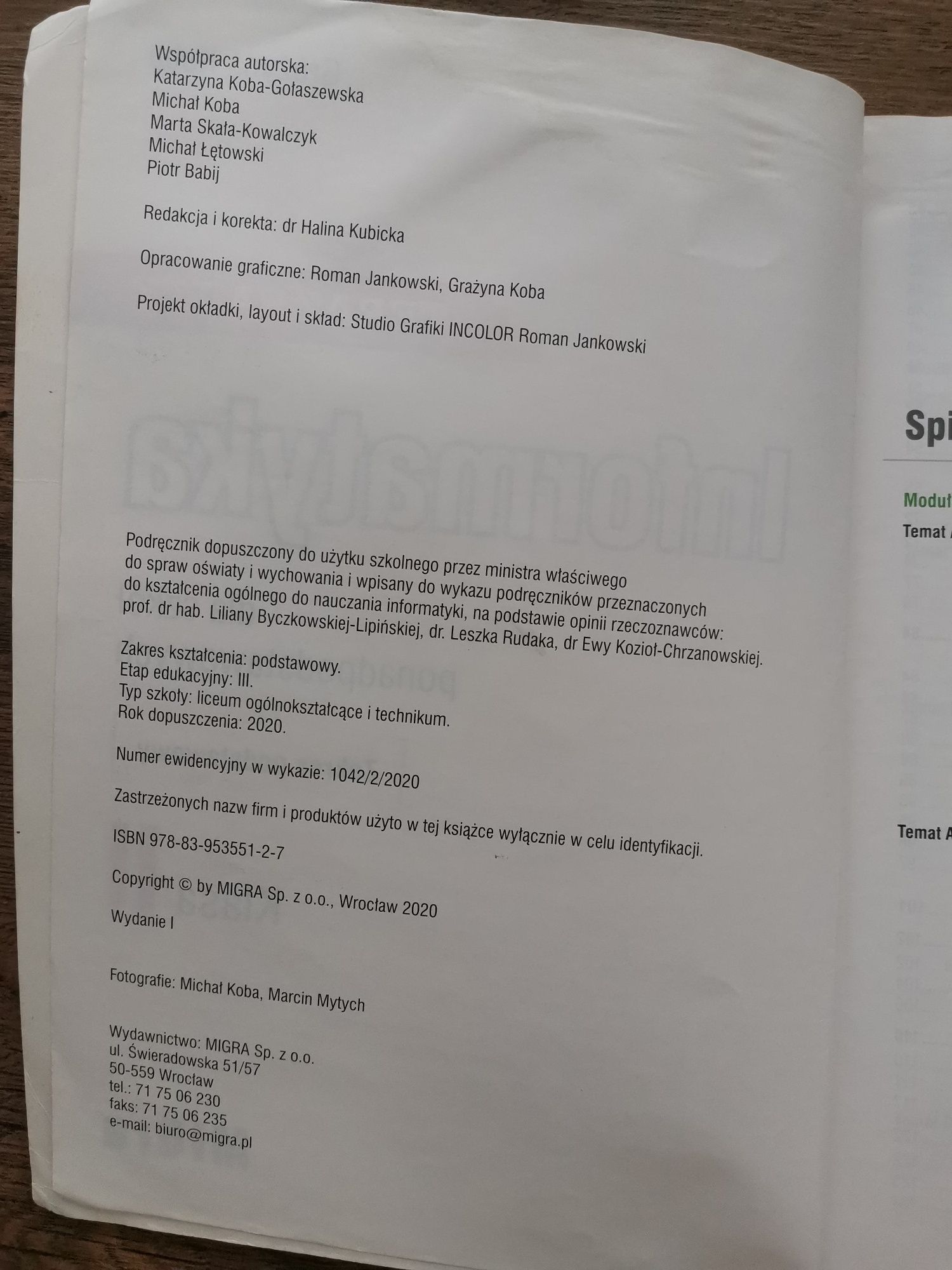 Terabajty Informatyka klasa 2 podstawowy