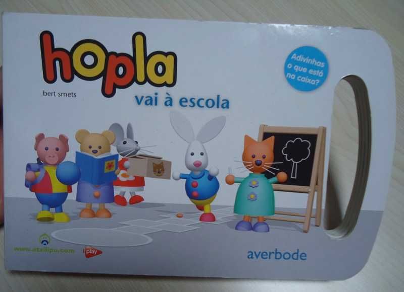 Livro Infantil "Hopla Vai à Escola"
