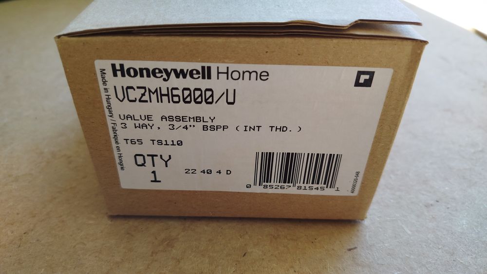 Zawór dzielący Honeywell VCZMG6000/U 3/4" GZ trójdrożny trójdrogowy Re