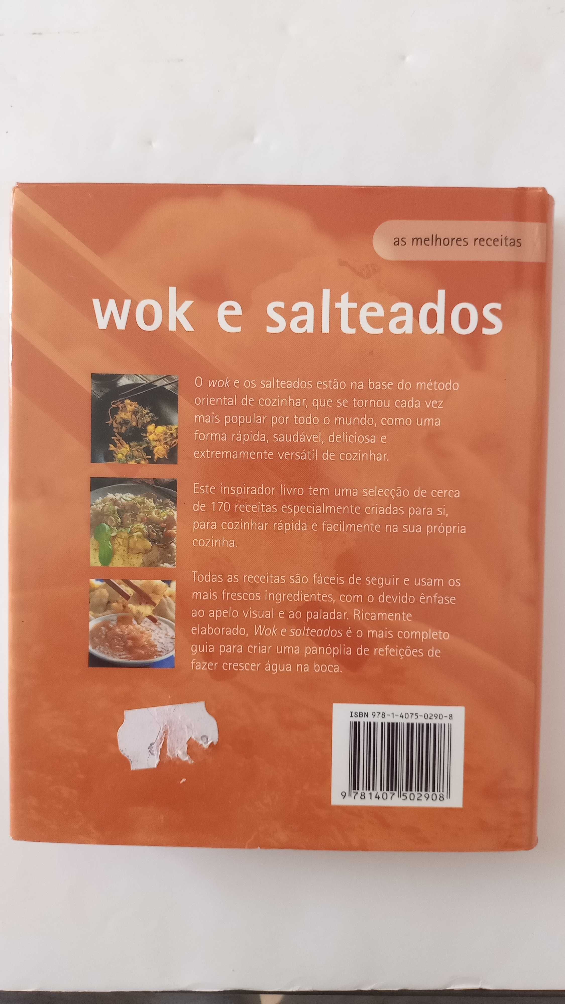 Wok e Salteados- Receitas Práticas e saborosas ilustradas