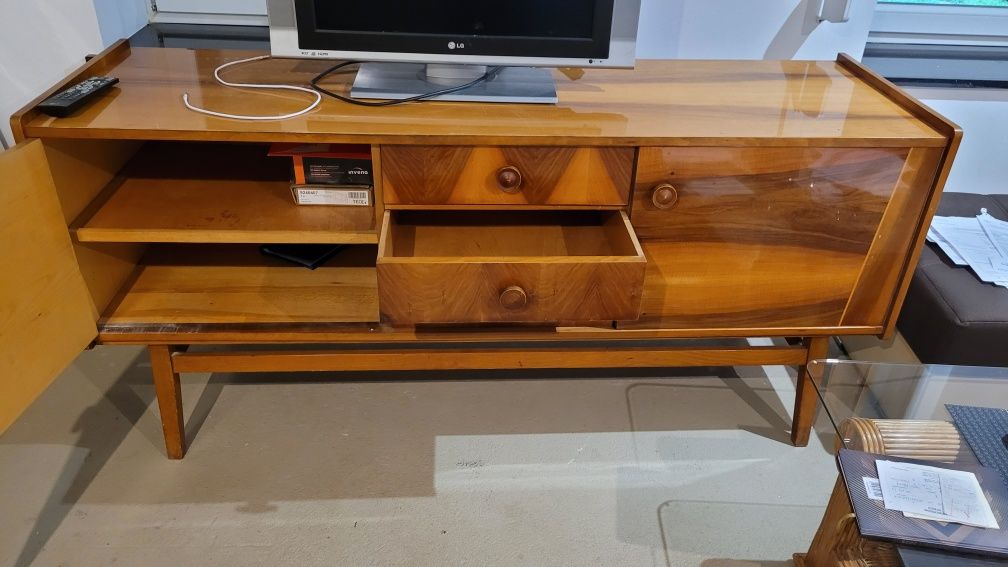 Komoda PRL orzech