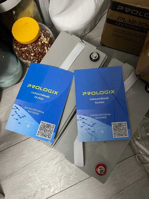 Нові аккумулятори ProLogix 12V 100AH