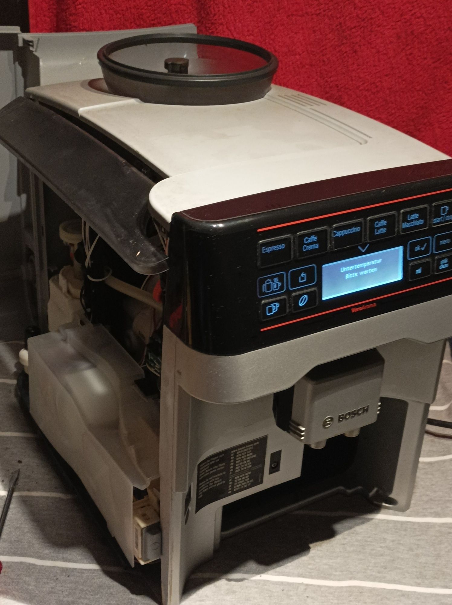 Siemens EQ.3/EQ.8,Bosch eq3,VeroAroma/Saeco Minuto..Czesci,dawca.