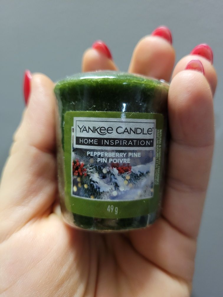 Yankee Candle sampler 49g pepperberry pine świeczka zapachowa