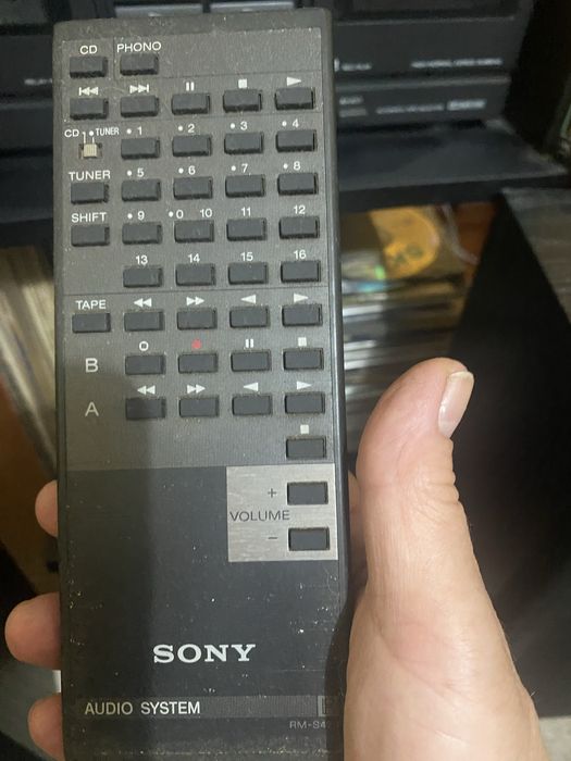 Aparelhagem com colunas sony
