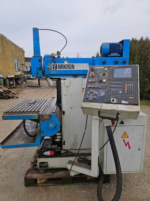 Frezarka narzędziowa Mikron z bogatym osprzętem