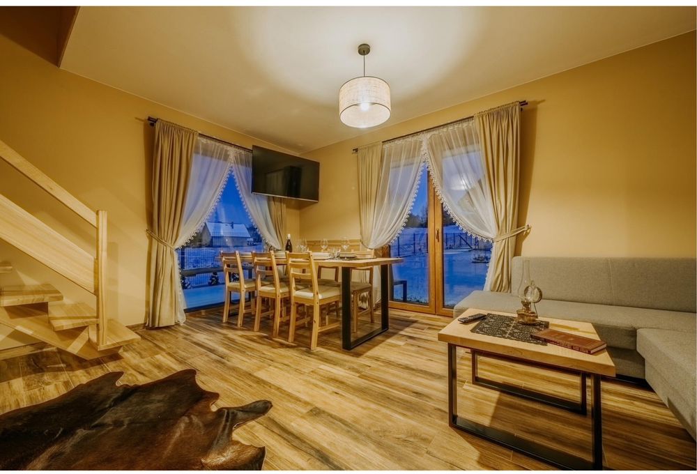 Domki nad jeziorem Czorsztyńskim, Domki w górach na zimę