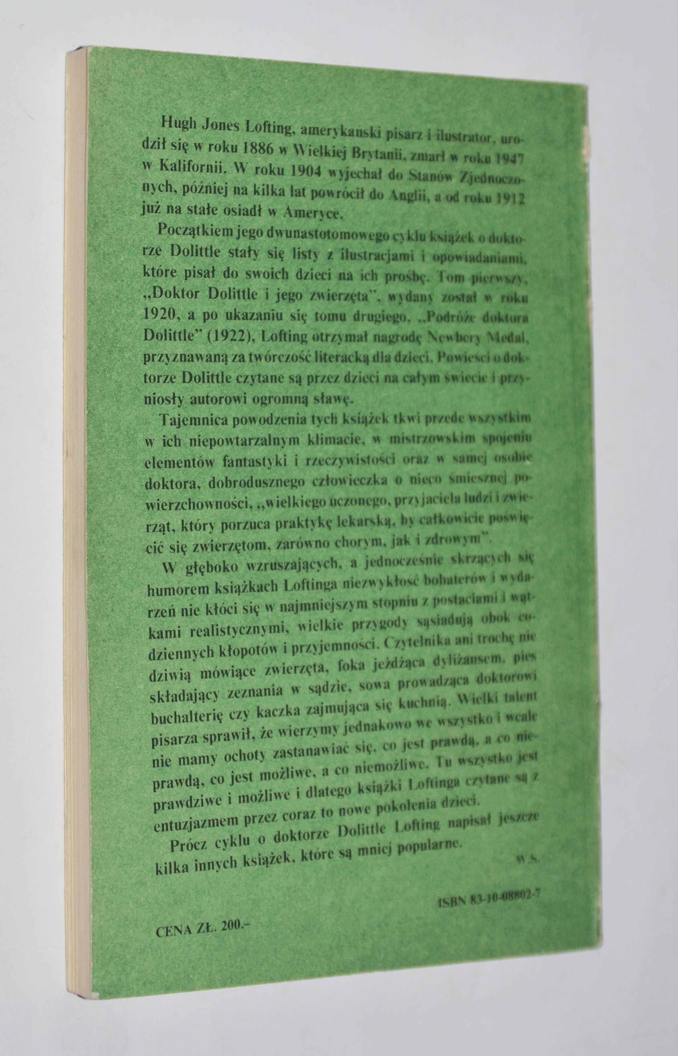 Poczta doktora Dolittle Hugh Lofting  il. Zbigniew Lengren