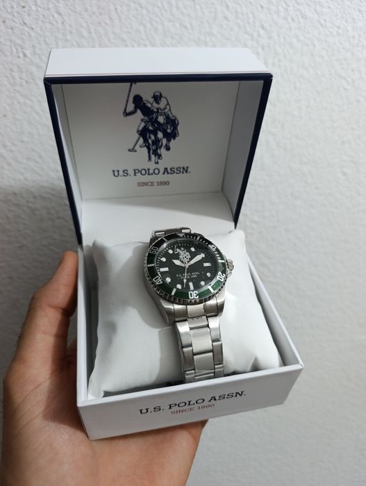Relógio Polo Verde - novo