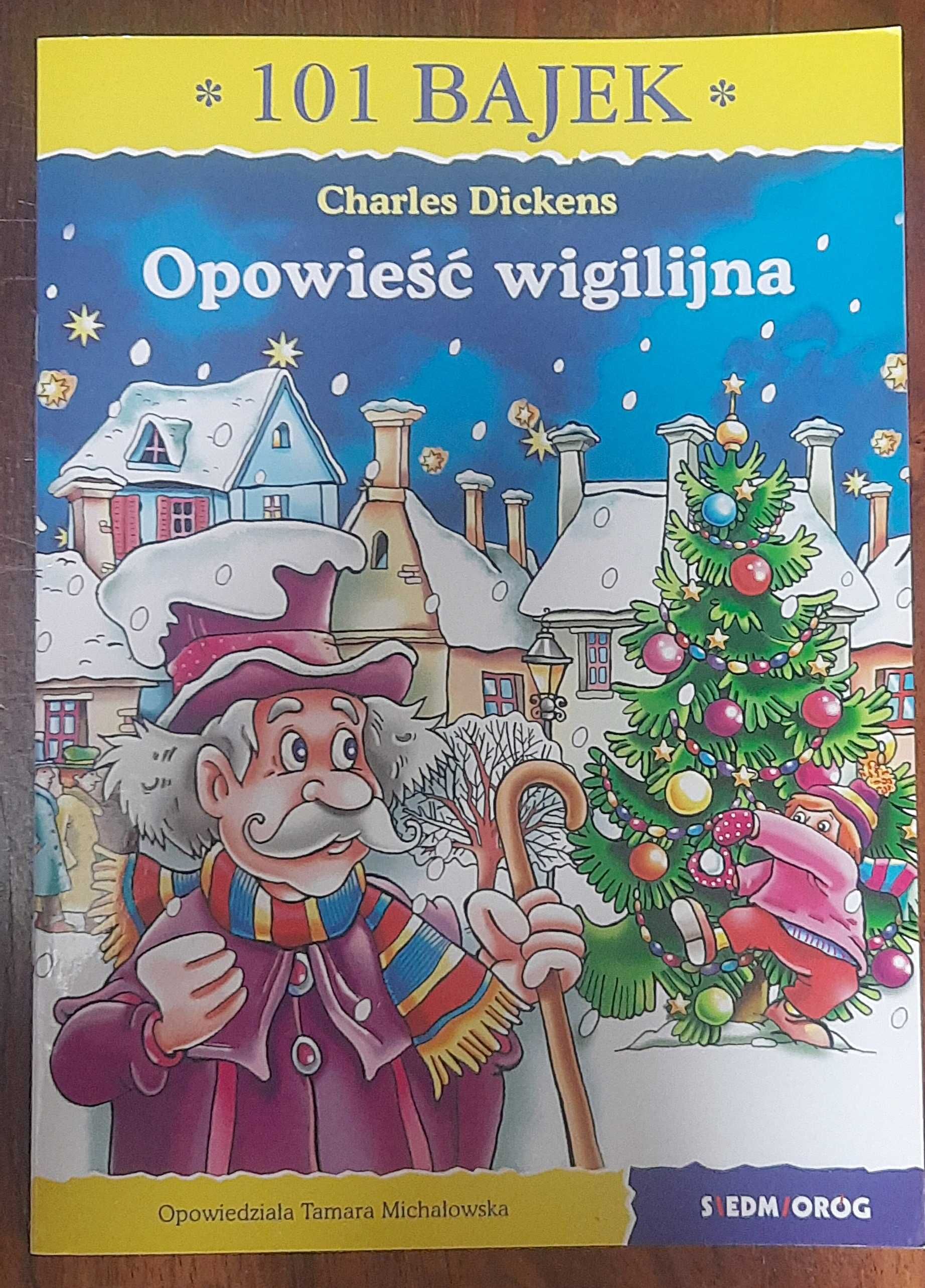 książka dla dzieci pt. "Opowieść wigilijna"