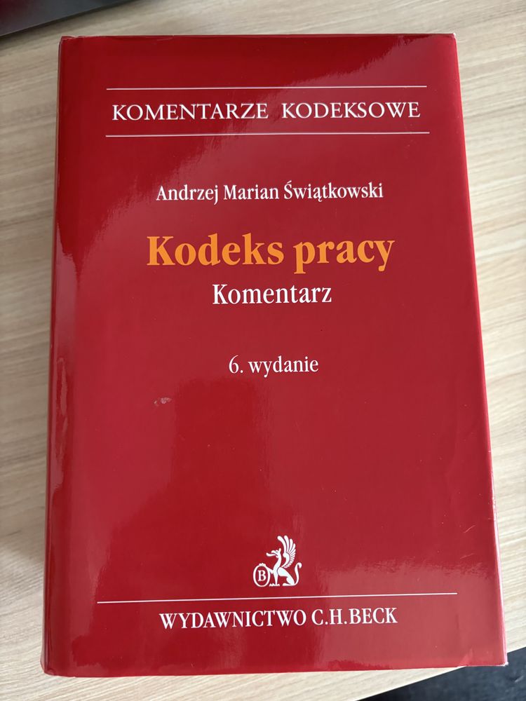 Kodeks pracy duży komentarz 2018