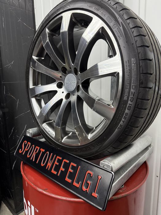 Alufelgi KOMPLET 18 cali 5x112 Tomason Audi Skoda VW Mercedes A4 A5