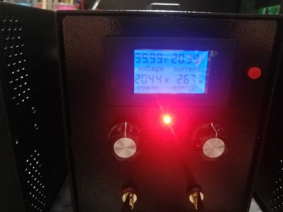 Лабораторний блок живлення 0-100V, 0-30А 3,0kW+20% на ККД 3,6kW.