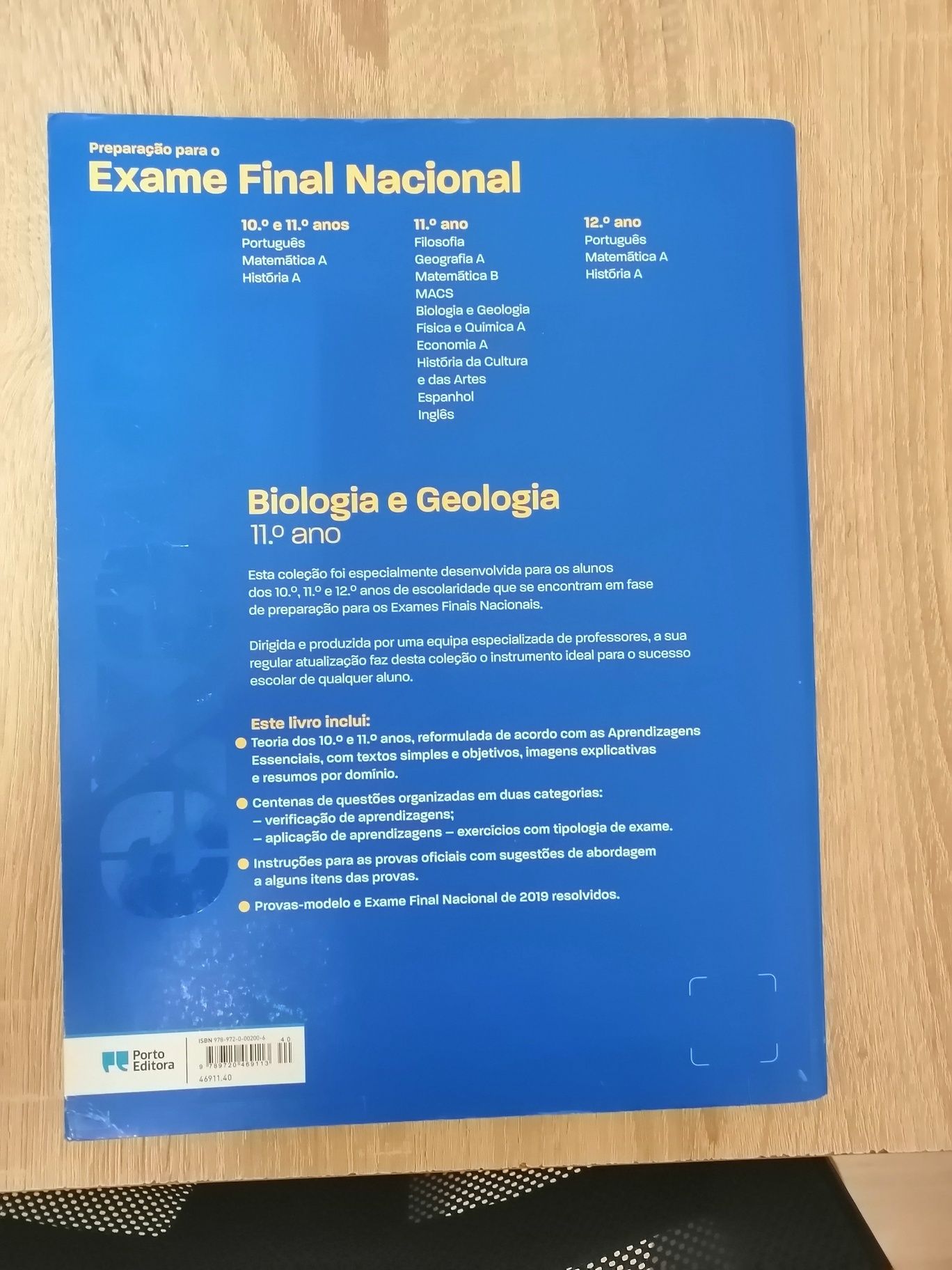 Exame biologia e geologia c/ portes  Porto editora (portes inclusos)