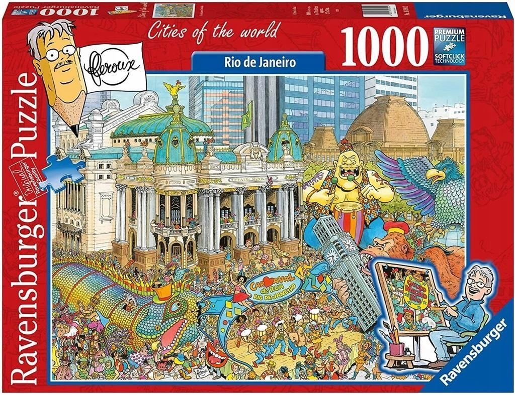 Puzzle 1000 Rio De Janeiro, Ravensburger