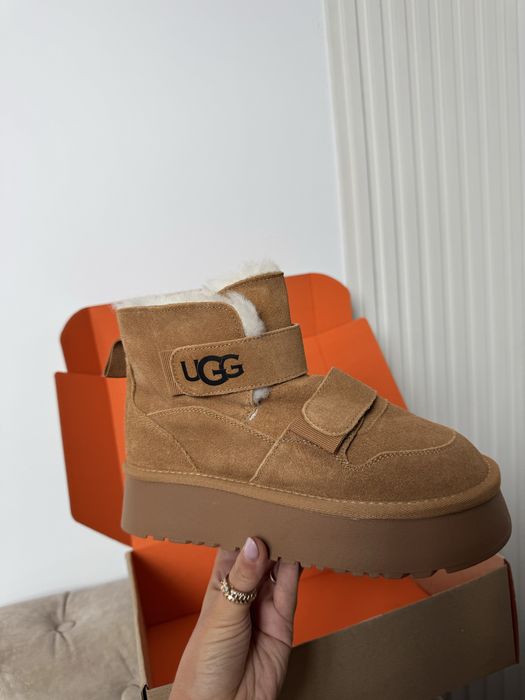 Ugg mini platform натуральний замш, хутро, овчина. Фото вживу, олх