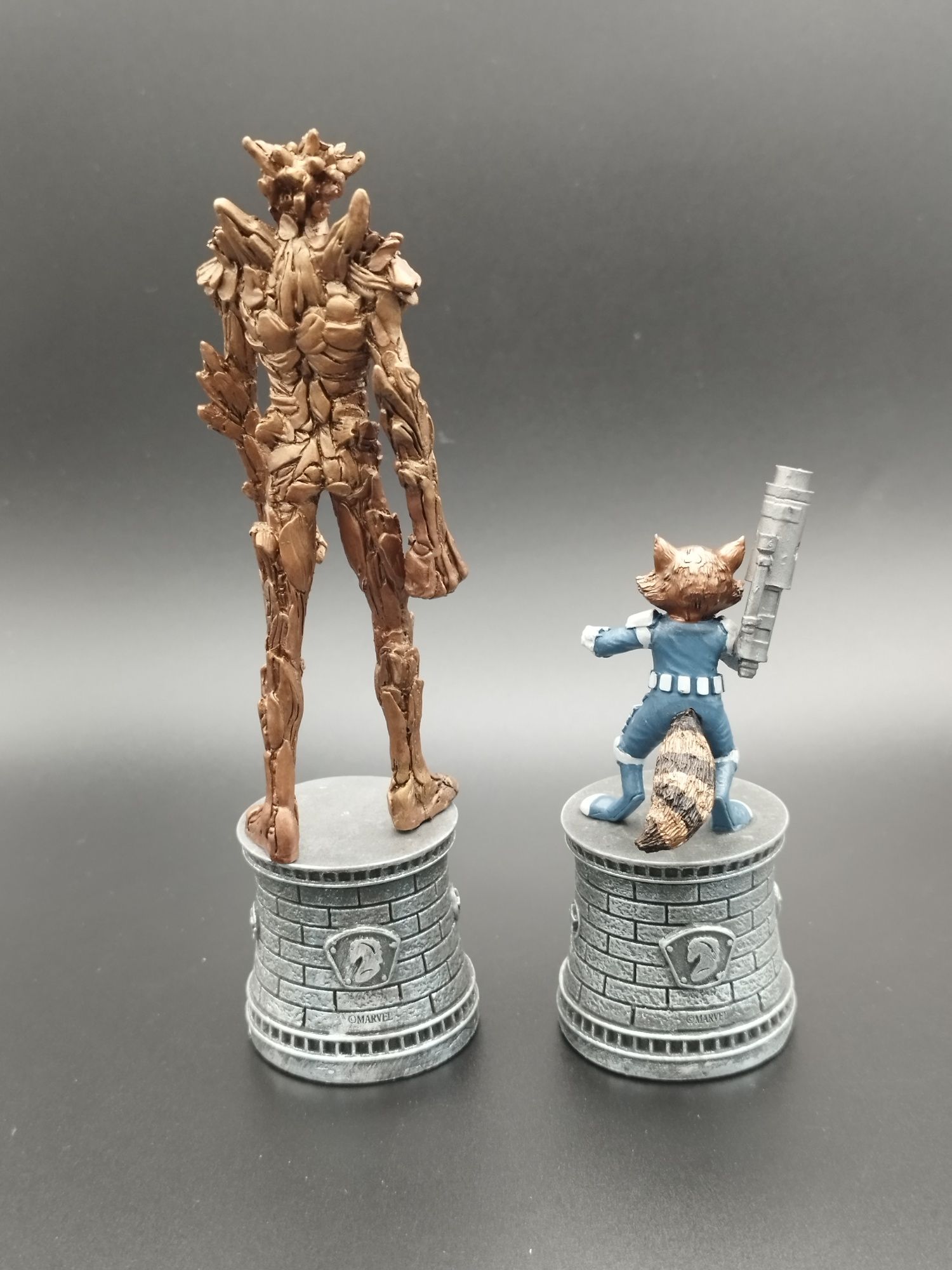 Zestaw 2 Figurek Marvel Groot i Rocket ok 13 cm