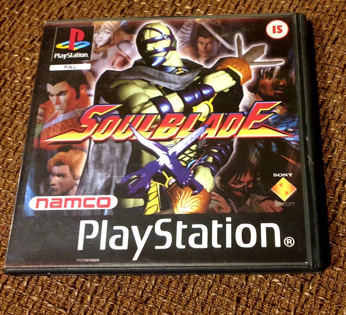 SoulBlade gra na konsole ps1/psx