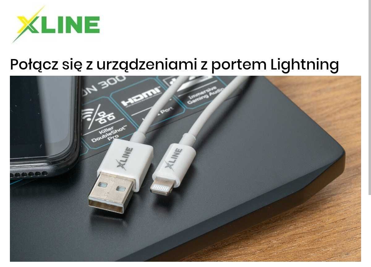 Kabel USB - Lightning XLINE 1 m