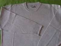 Тонкий пуловер мужской -50% мериносовой шерсти,50% акрила.Разм.XL.
