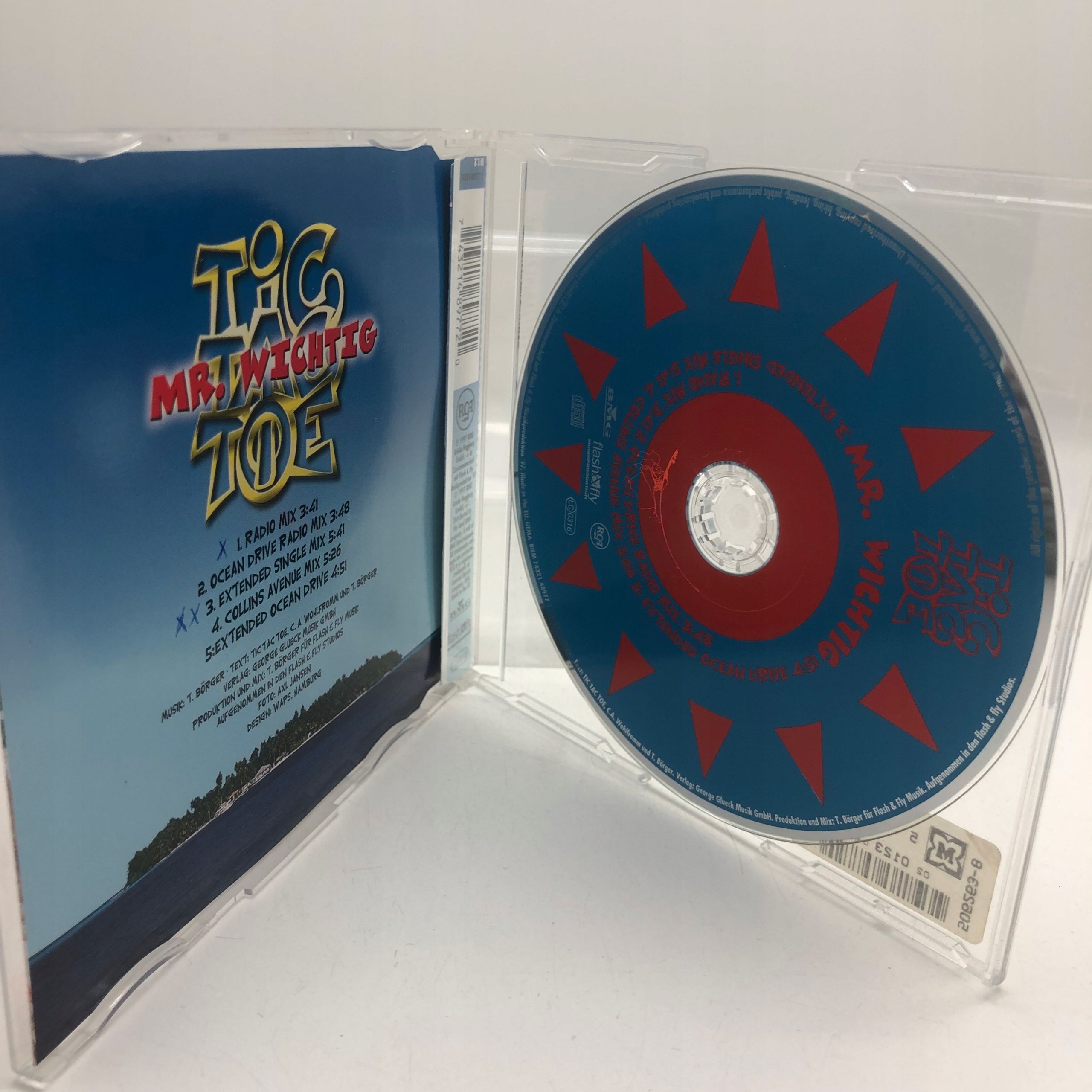 cd - tic tac toe - mr. wichtig 1997 hip hop