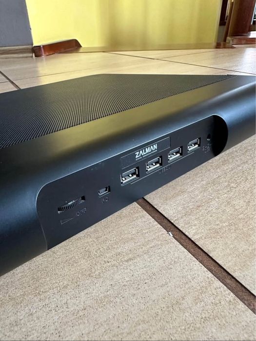 Zalman Chłodząca ZM-NC3500 czarna (4x hub USB, do 17,3")