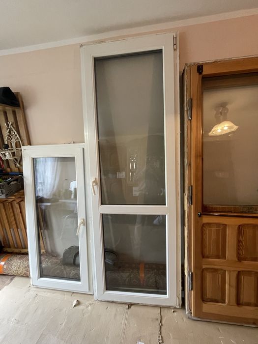 Drzwi tarasowe + okno