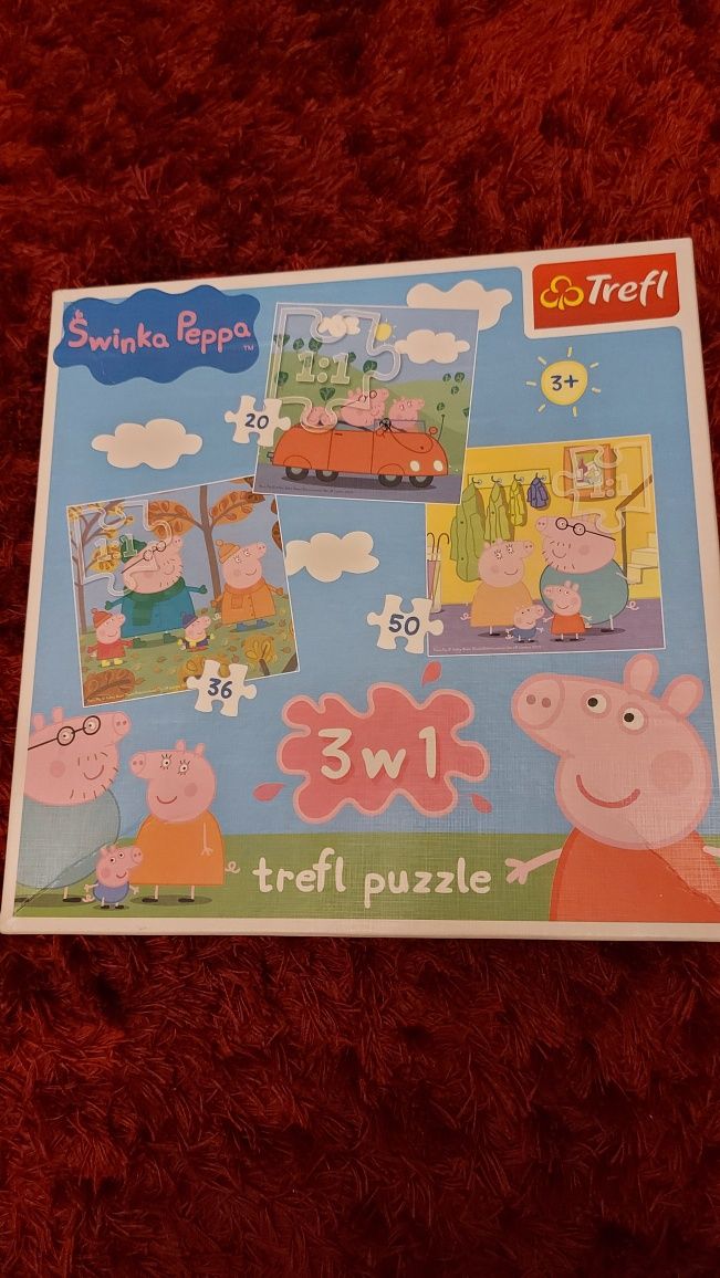 puzzle swinka peppa