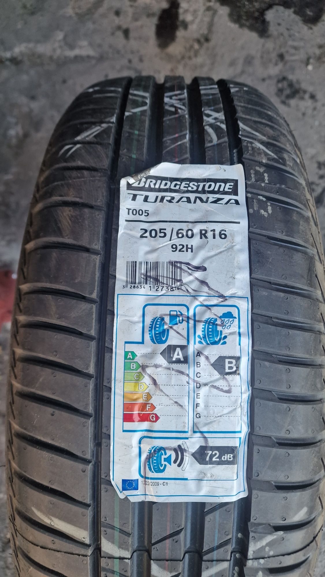 205/60r16 Bridgestone Turanza T005 92H