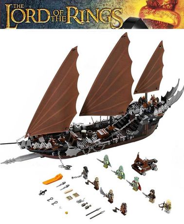 Set / Kit Barco The Lord Of The Rings / The Hobbit (compatível lego)