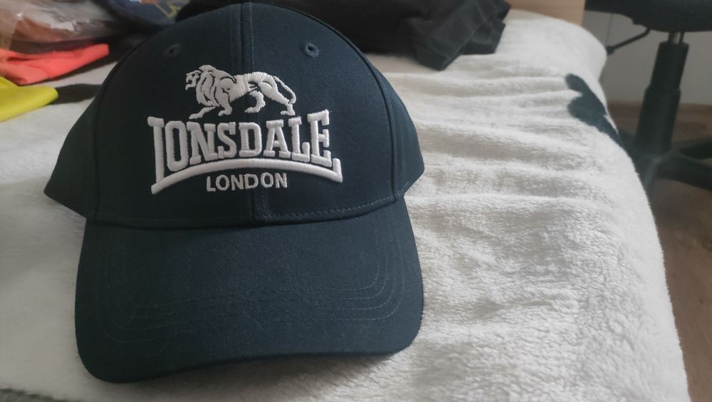 Czapka Lonsdale London granatowa regulowana