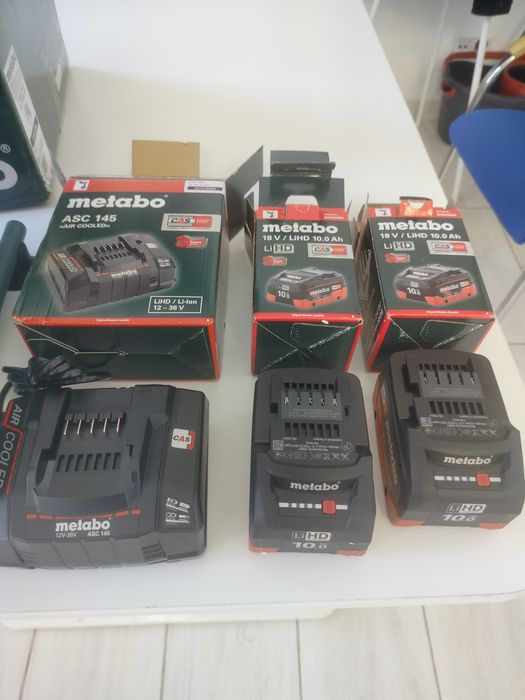 Kompresor, sprężarka Metabo 160-5 18 LTX + 2 aku. + 1 x ład. 3 lat gwa