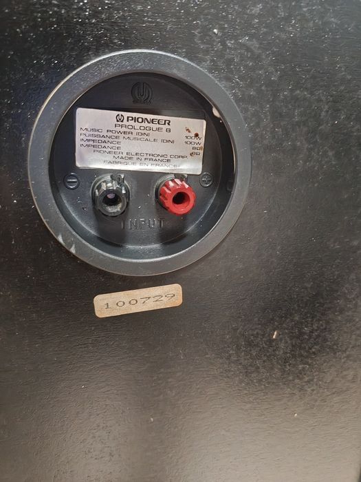 Kolumny Głośniki Pioneer Prologue 8 Vintage 100w Pięknie brzmią